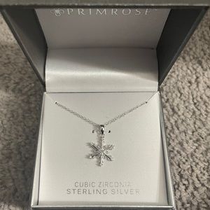 Primrose Snowflake necklace